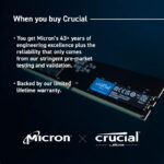رم دسکتاپ (32GB*1) 32 گیگابایت Crucial مدل CT32G56C46U5 DDR5 5600MHz - تصویر 3
